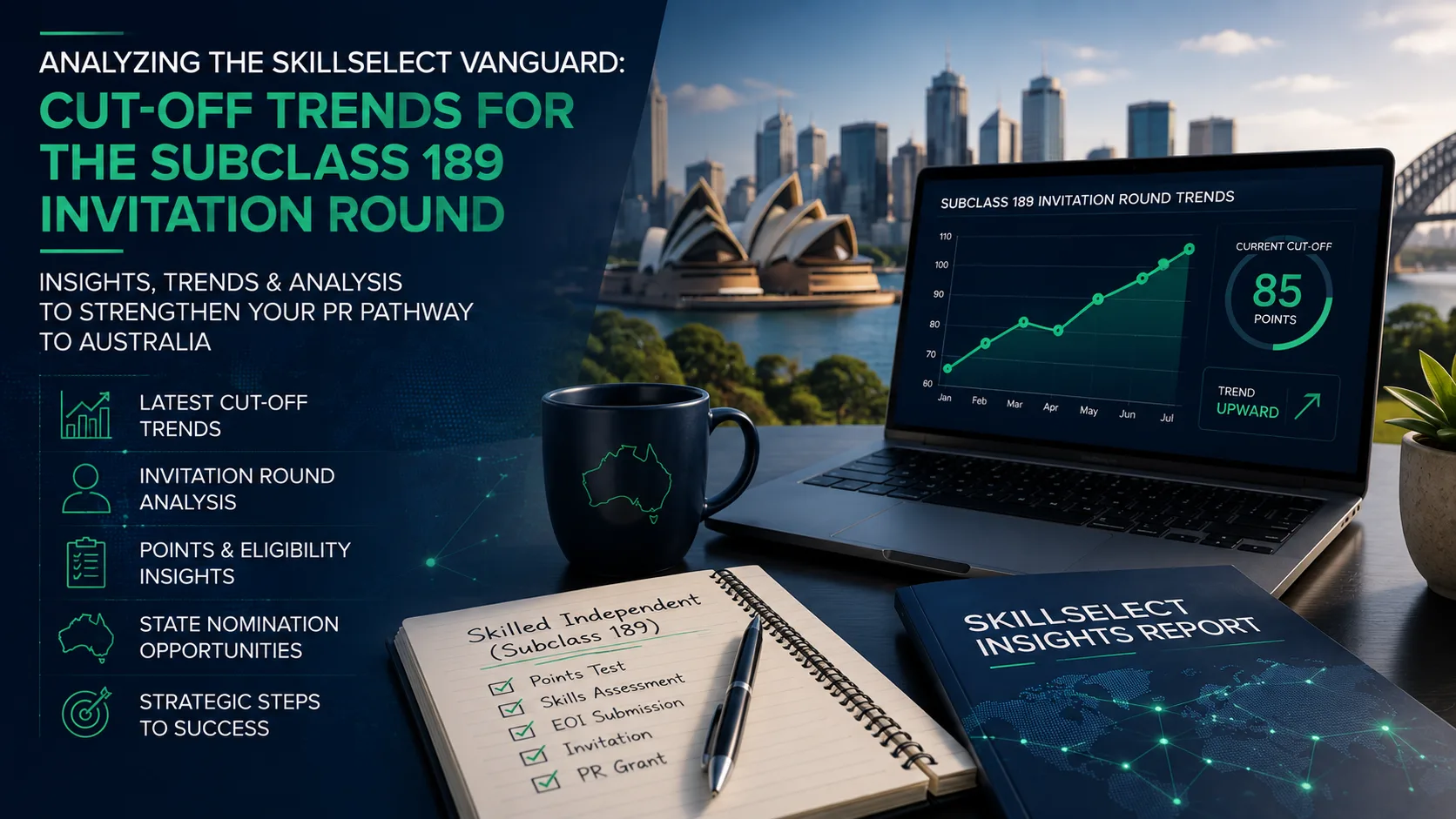 Analyzing the SkillSelect Vanguard: Cut-Off Trends for the Subclass 189 Invitation  Round 