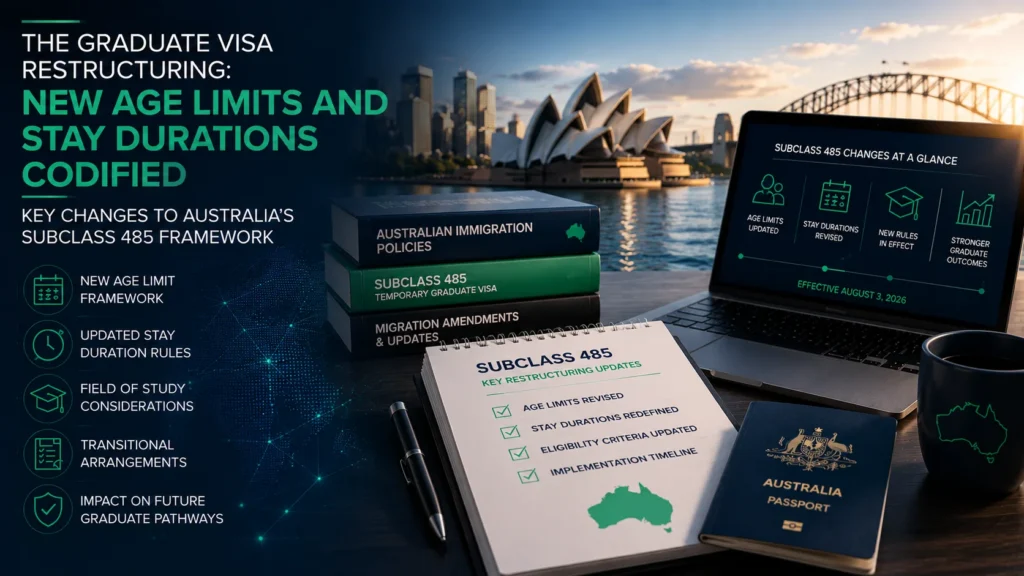 The Graduate Visa Restructuring: New Age Limits and Stay Durations Codified 