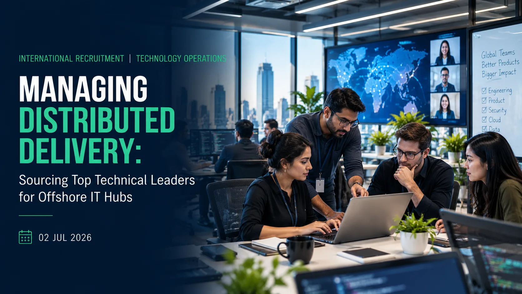 Managing Distributed Delivery: Sourcing Top Technical Leaders for Offshore IT Hubs